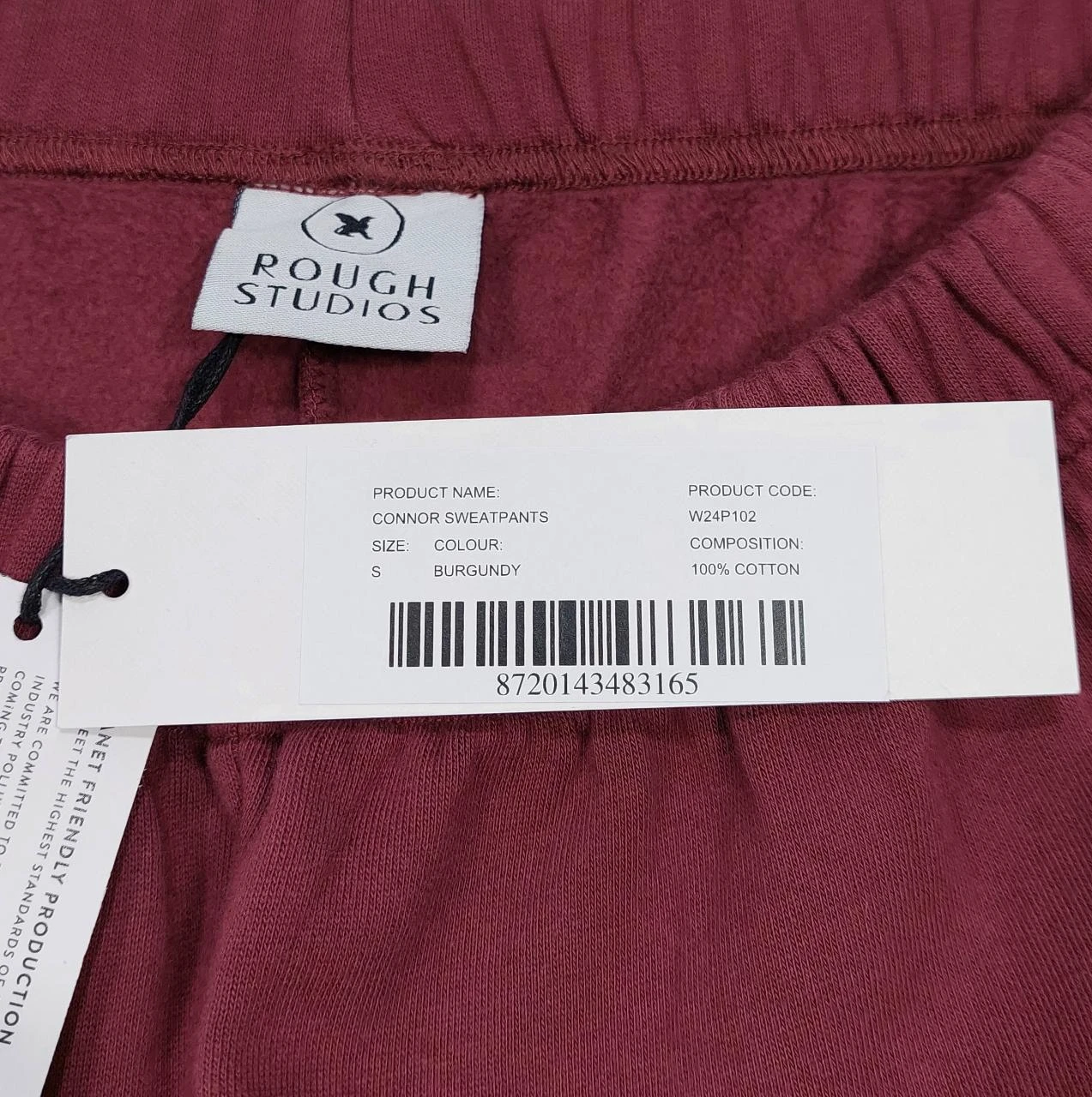 Rough Studios connor sweatpants - burgundy S – photo 3